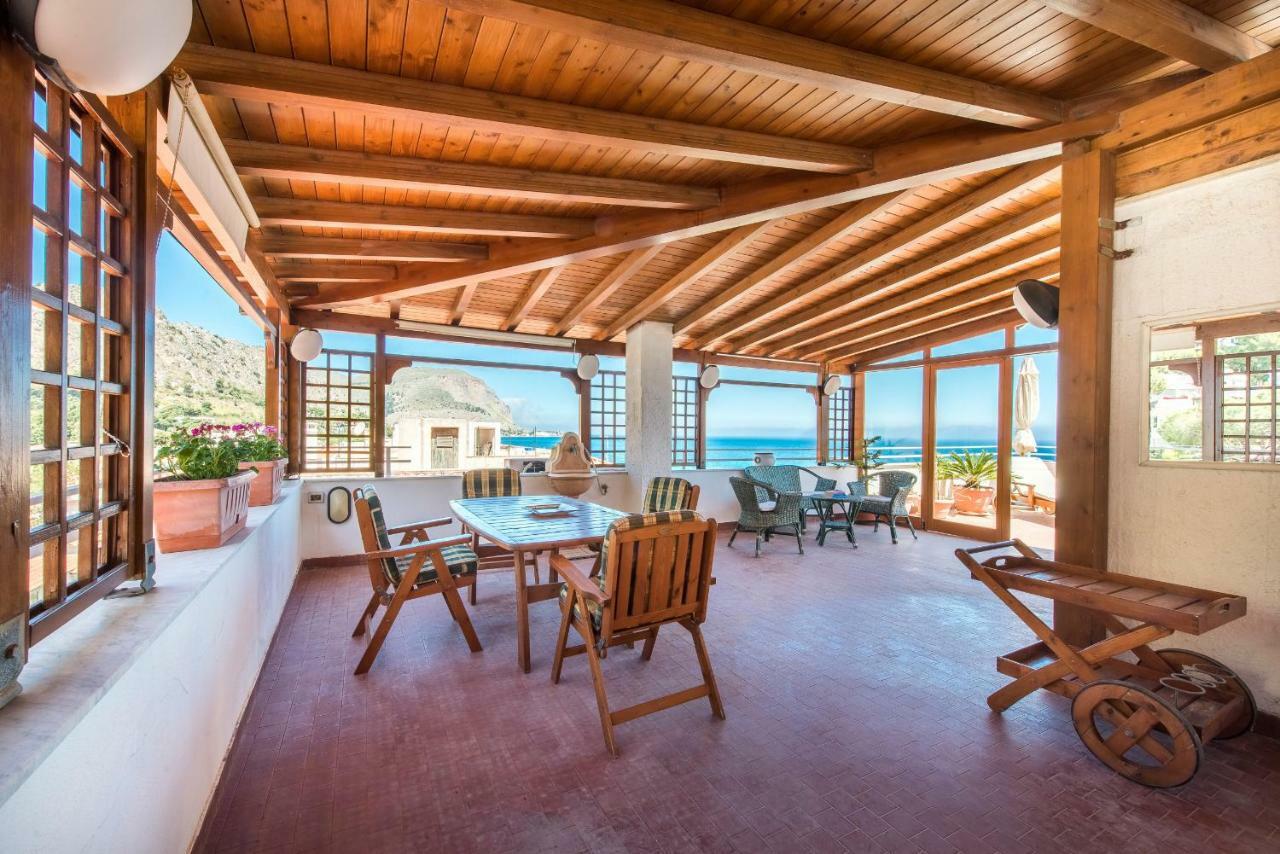 Casa Con Terrazza Sul Mare All'Addaura Palermo Exterior photo