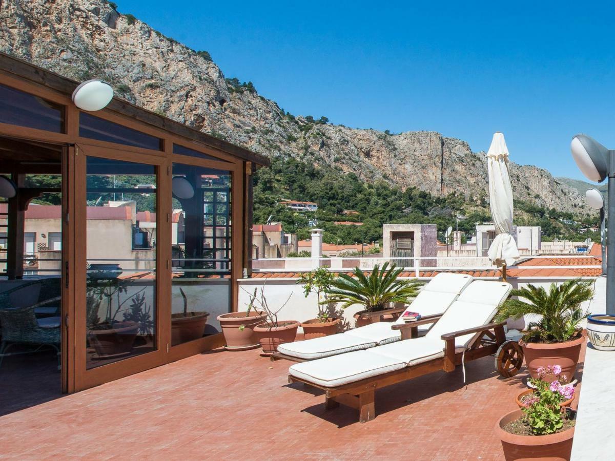 Casa Con Terrazza Sul Mare All'Addaura Palermo Exterior photo