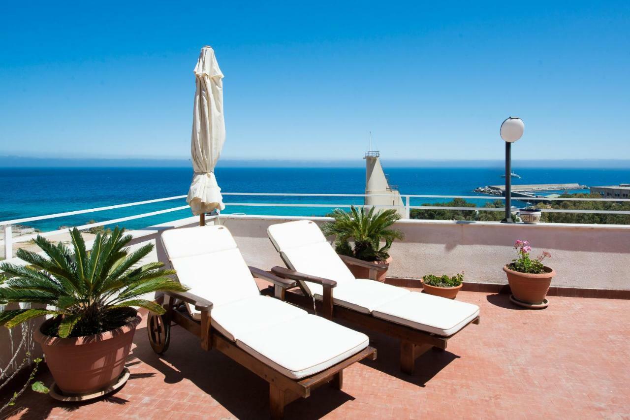 Casa Con Terrazza Sul Mare All'Addaura Palermo Exterior photo